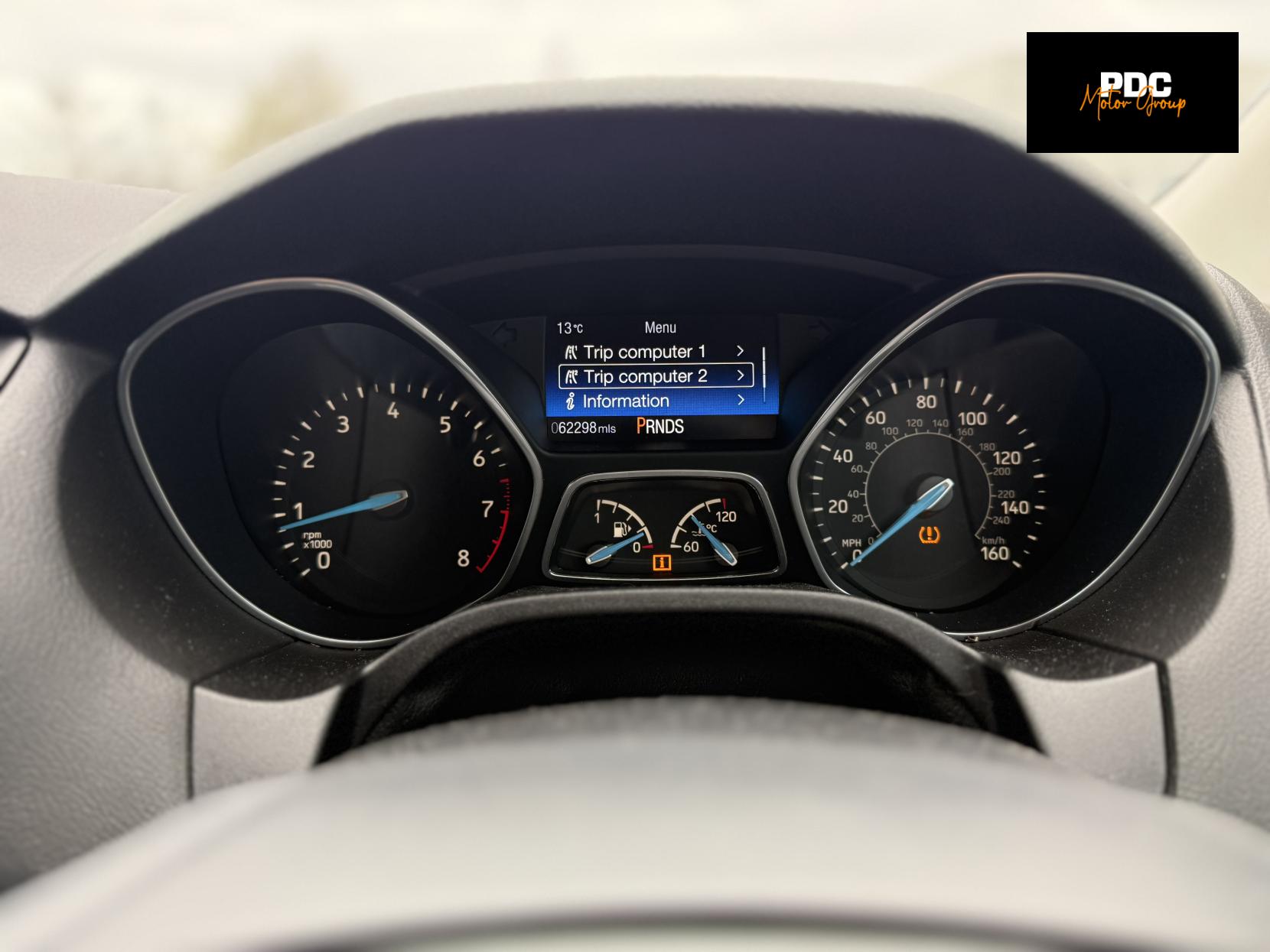 Ford Focus 1.6 Zetec Hatchback 5dr Petrol Powershift Euro 6 (125 ps)