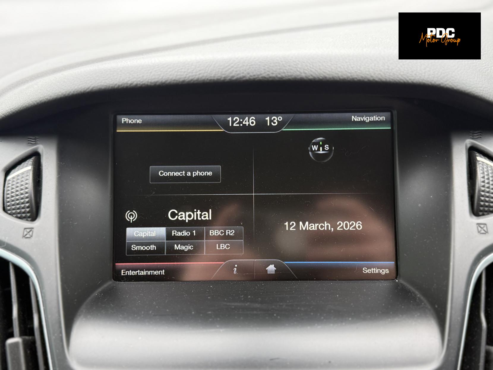 Ford Focus 1.6 Zetec Hatchback 5dr Petrol Powershift Euro 6 (125 ps)