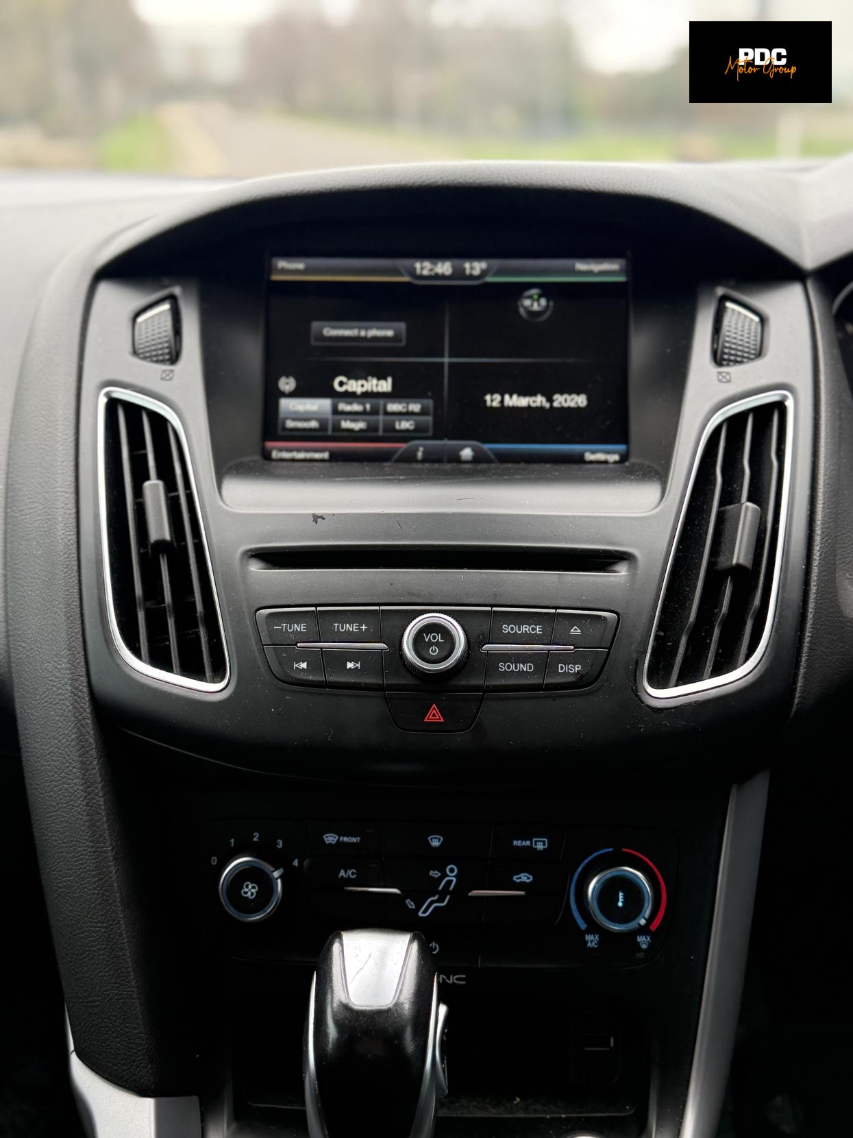 Ford Focus 1.6 Zetec Hatchback 5dr Petrol Powershift Euro 6 (125 ps)